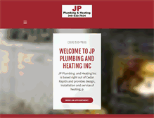 Tablet Screenshot of plumbingandheatingjp.com